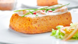 pastel de merluza y langostinos