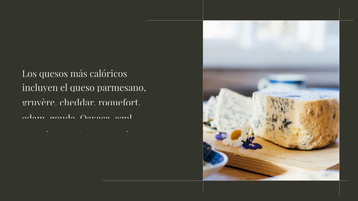 ¿Sabes cuáles son los quesos que más altos en calorías?