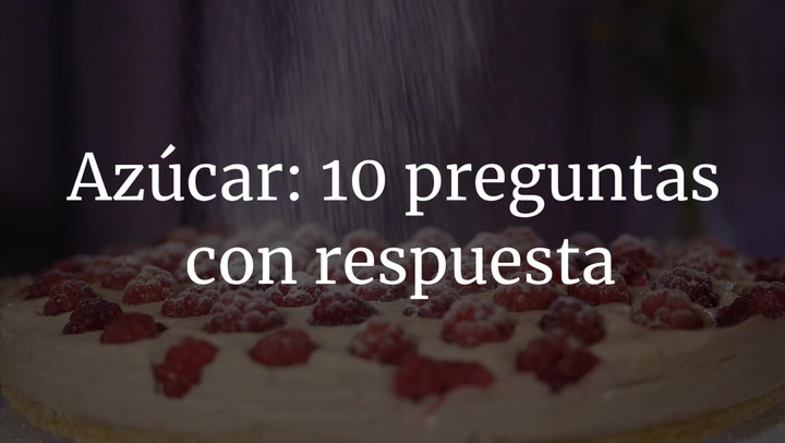 Azúcar. 10 preguntas con respuesta