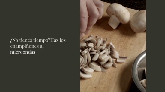 ¿No tienes tiempo para cocinar? Haz los champiñones al microondas