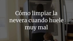Cómo limpiar la nevera cuando huele muy mal