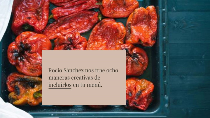 8 formas diferentes de cocinar los pimientos