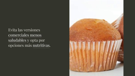 Magdalenas clásicas con crema de cacahuete
