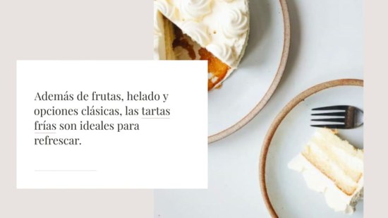 10 tartas frías perfectas como postres de verano