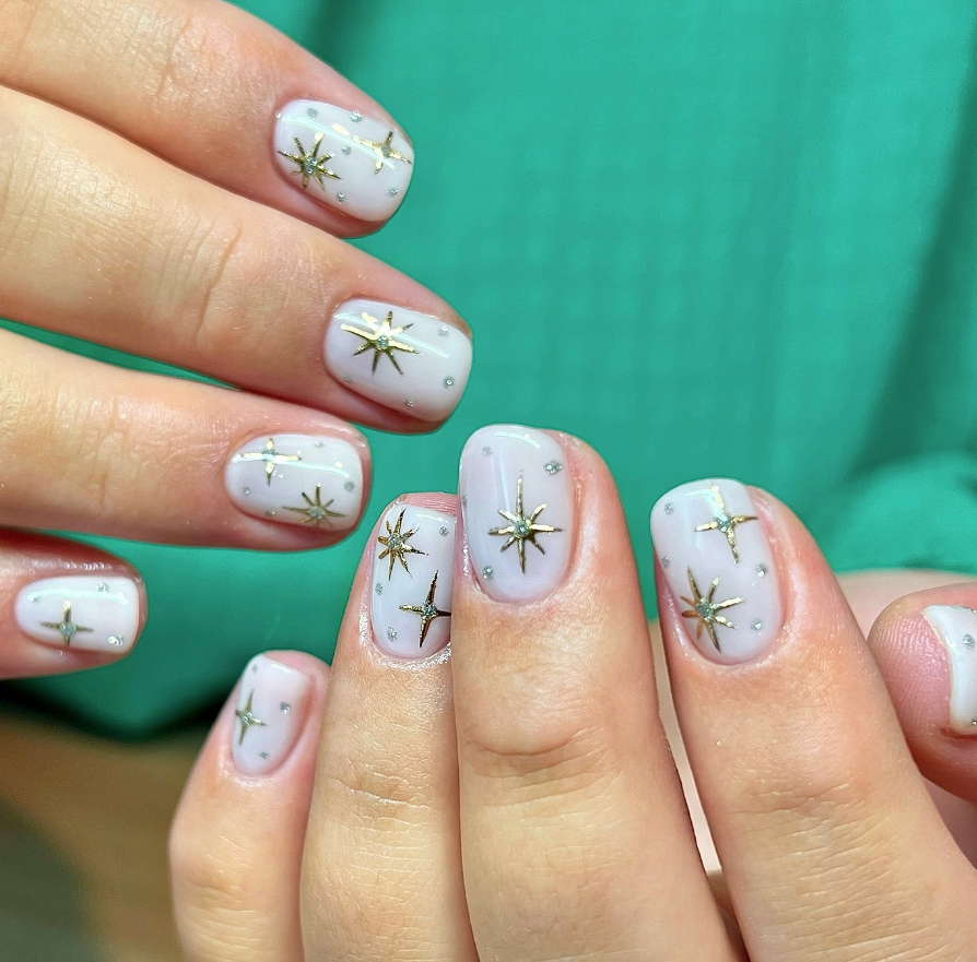 Manicura de estrellas - Imagen: Instagram lizzywade