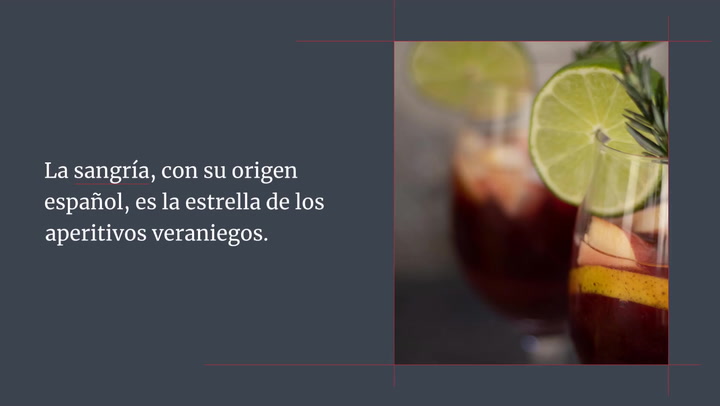 Sangría, la bebida perfecta para el aperitivo