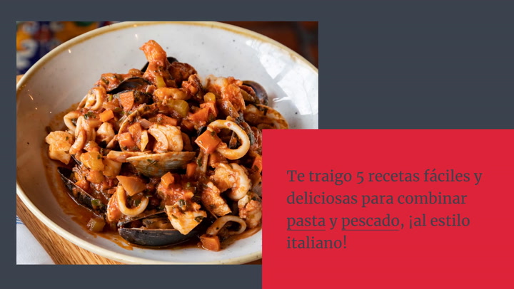 5 recetas fáciles y ricas para mezclar pasta y pescado