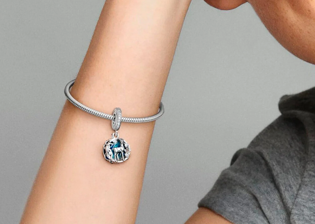 Charms azules Pandora rebajas enero