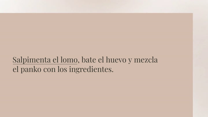 Lomo De Cerdo Crujiente