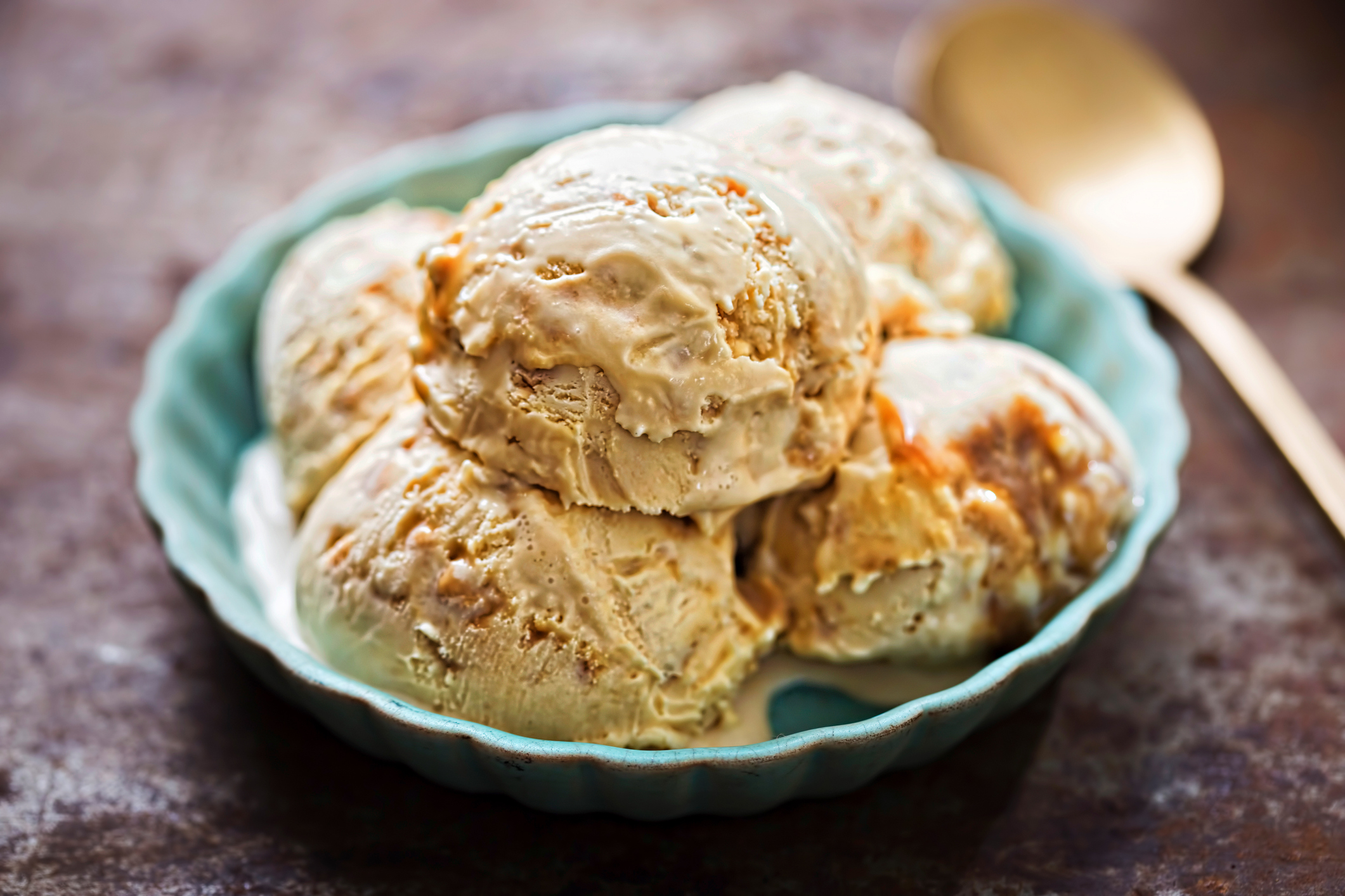 helado mantequilla tostada