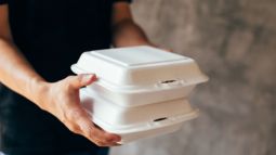 ¿Se pueden calentar los envases de poliestireno en el microondas?