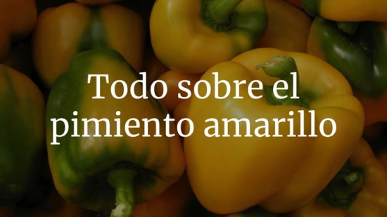 Todo Sobre El Pimiento Amarillo