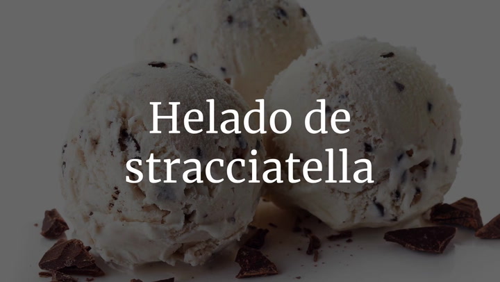 Helado De Stracciatella