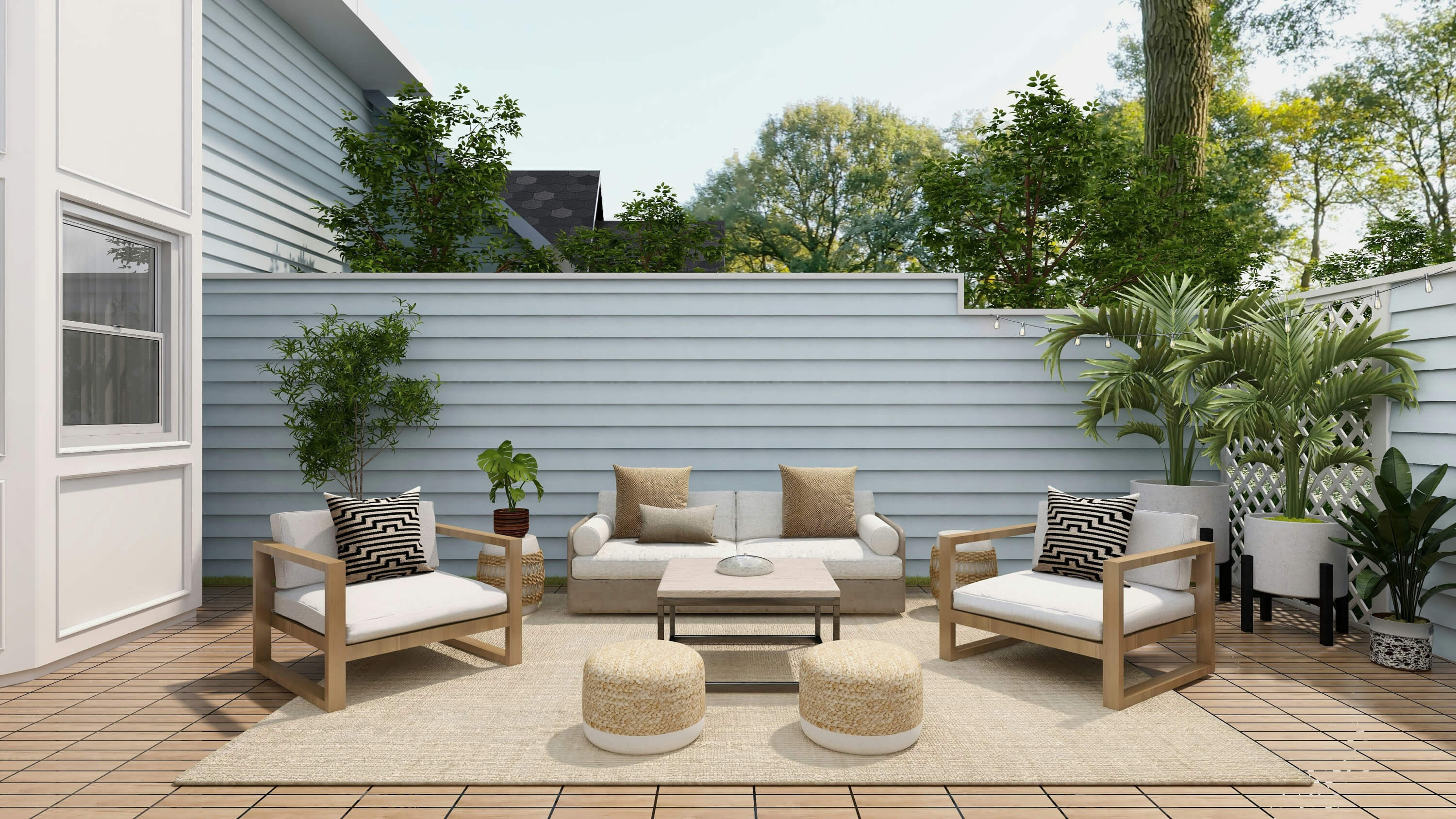Estos son los trucos que utilizan los expertos para amueblar y decorar una terraza pequeña en primavera