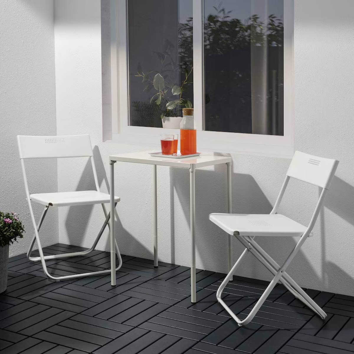 Mesa y sillas de terraza Fejan, de Ikea
