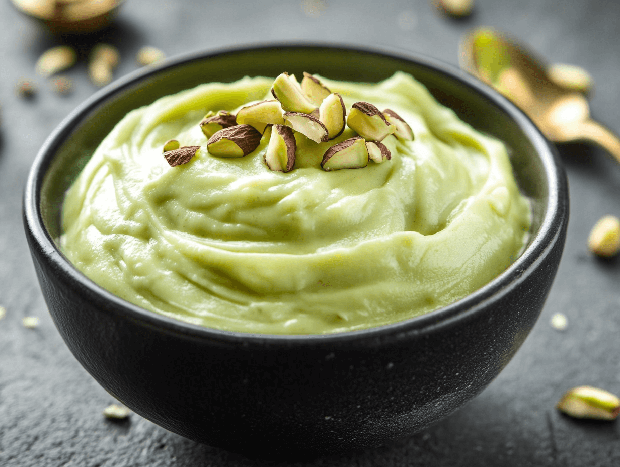 Crema untable de pistacho