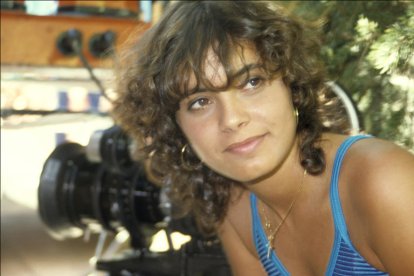 Imagen de Sonia Martínez en la grabación de uno de sus programas.