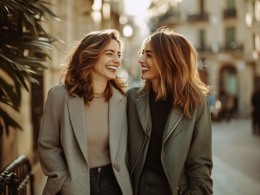 Amigas sonrientes - Imagen: Blanca Campos