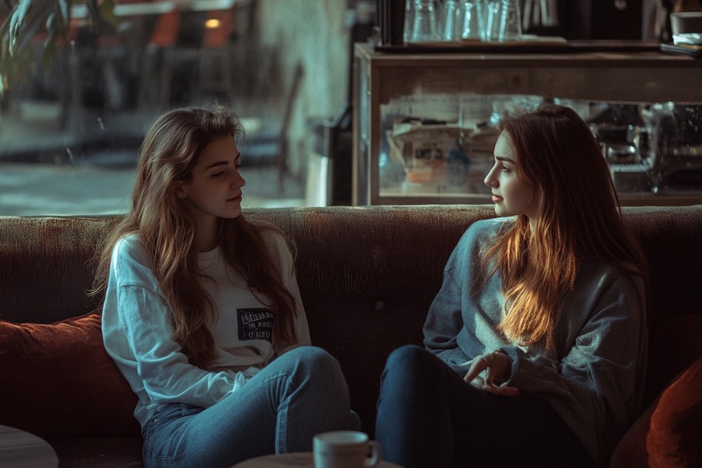 Conversación entre amigas - Imagen: Blanca Campos