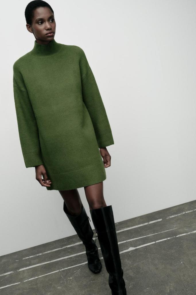 Seis vestidos de punto que las mujeres +50 ficharán en las rebajas de Zara: cómodos, calentitos y tirados de precio para el invierno