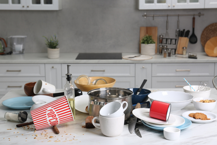Cocina desordenada - Imagen: iStock