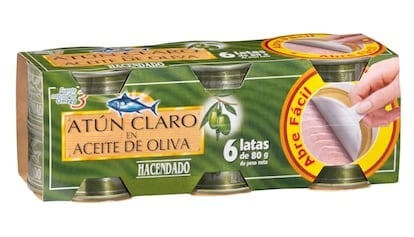 Se descubre la empresa gallega que está detrás del atún en lata de Mercadona
