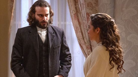 Adriano (Ibrahim Al Shami) y Catalina (Carmen Asecas) en 'La Promesa'.- RTVE