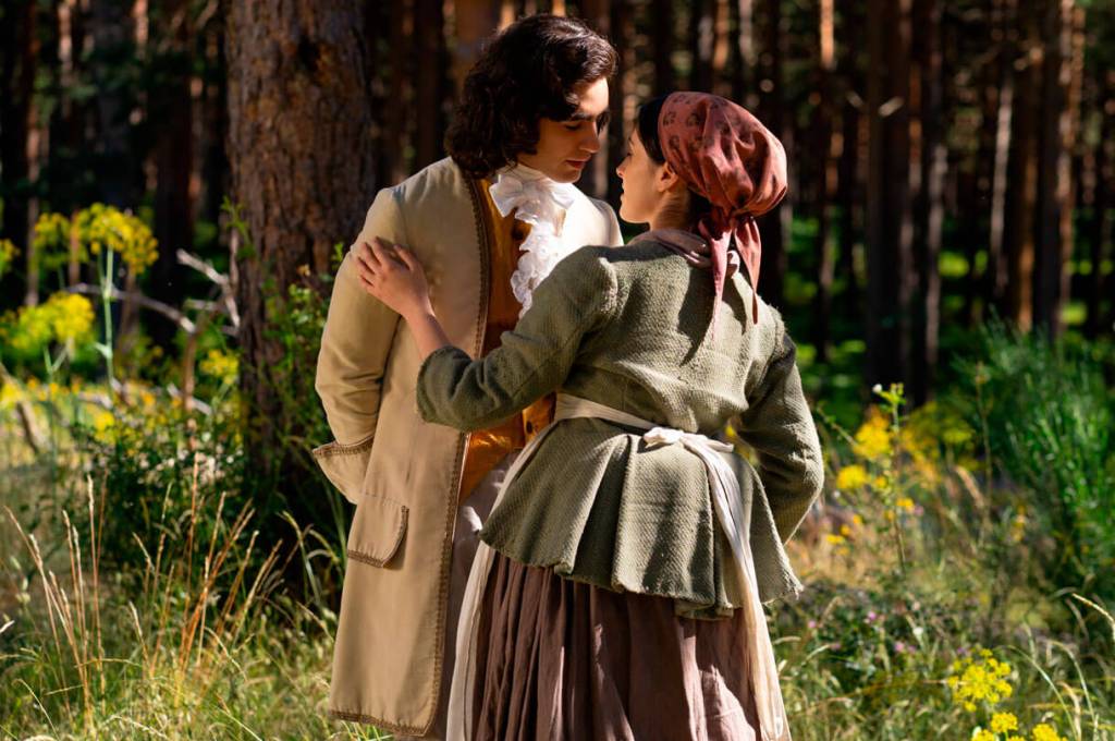 Alejo y Luisa en 'Valle Salvaje'.- RTVE