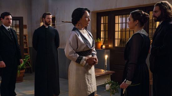 Escena de la boda de Catalina y Adriano en 'La Promesa'.- RTVE