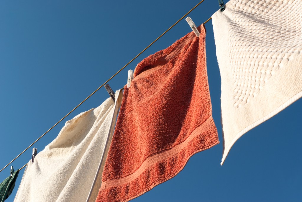 Toallas tendidas - Imagen: iStock