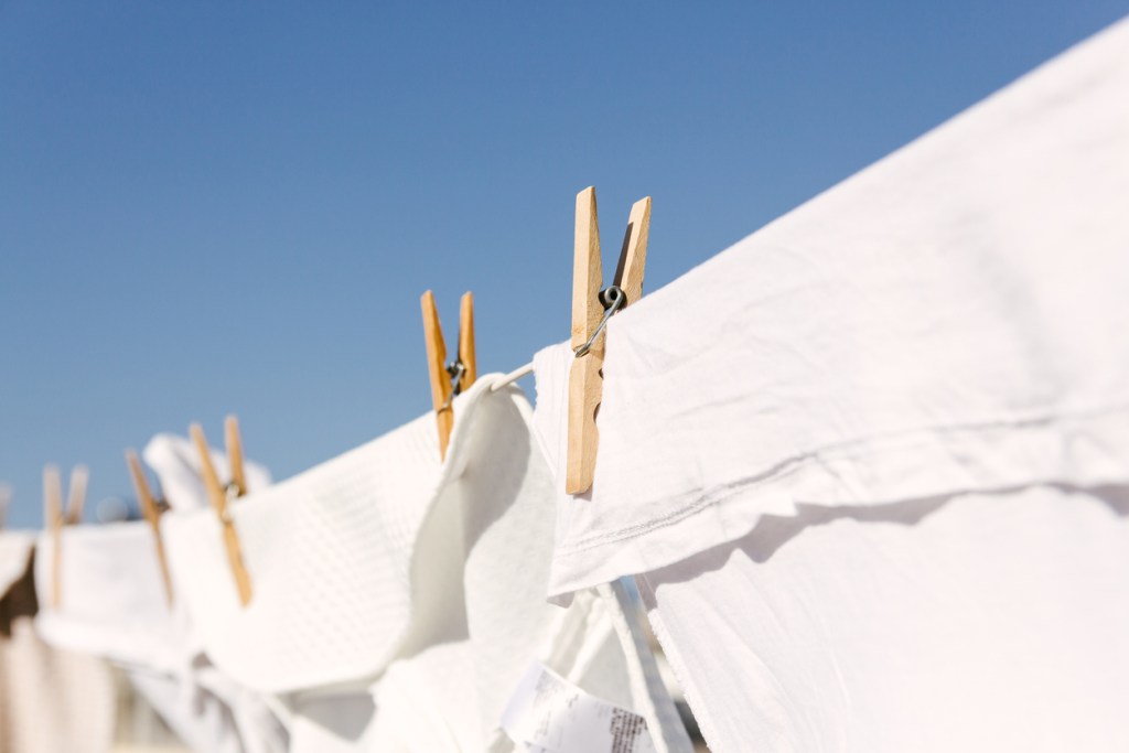 Ropa blanca - Imagen: iStock